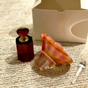 Vintage Glass Perfume Bottles